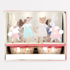Kit Cupcakes Animal Friends Meri Meri